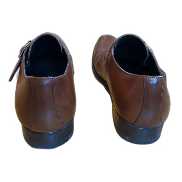 To Boot New York Brown Adam Derrick Oxford Leather Dress Shoes Mens Size 9 - Picture 4 of 8